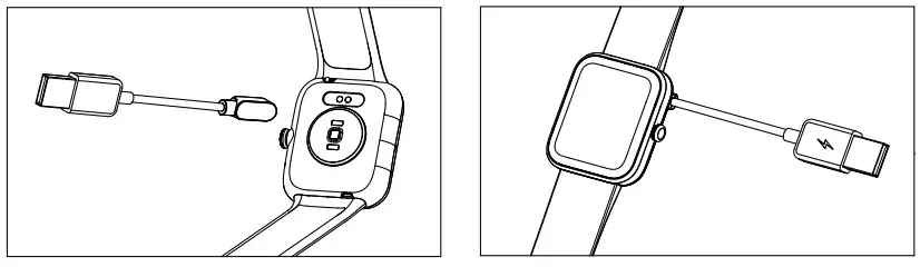 RIVERSONG Motive 3S Stylish Smartwatch - turning on