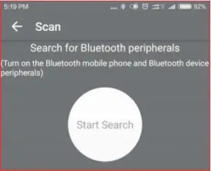Scanning Bluetooth