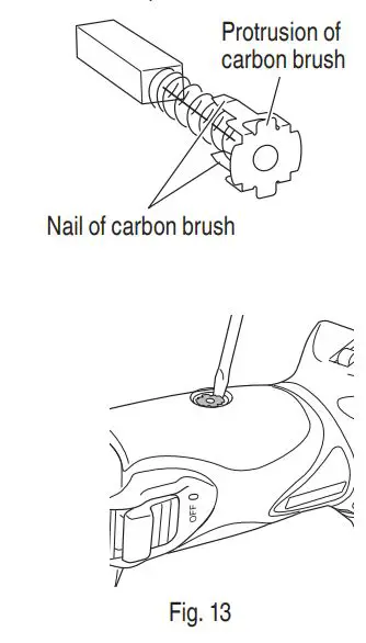 Metabo HPT Cordless Disc Grinder G 18DSL2 Instruction Manual - Fig 13