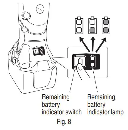 Metabo HPT Cordless Disc Grinder G 18DSL2 Instruction Manual - Fig 8