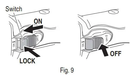 Metabo HPT Cordless Disc Grinder G 18DSL2 Instruction Manual - Fig 9
