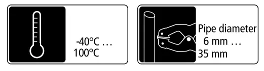 LaserLine 082.438A ThermoSensor Clamp - 100c