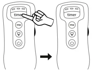 beurer FM 150 Pro Compression Massager - Starting treatment 9
