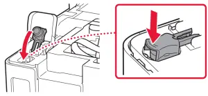 Replace the tank cap