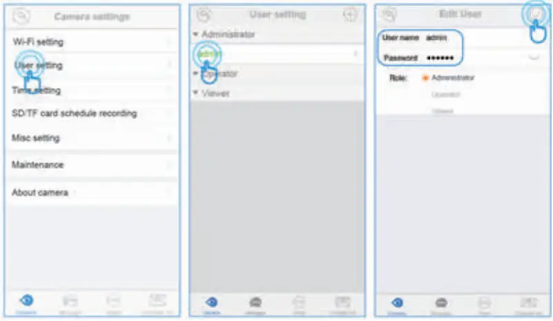 wansview Q1 1080p Full HD IP Camera - change username