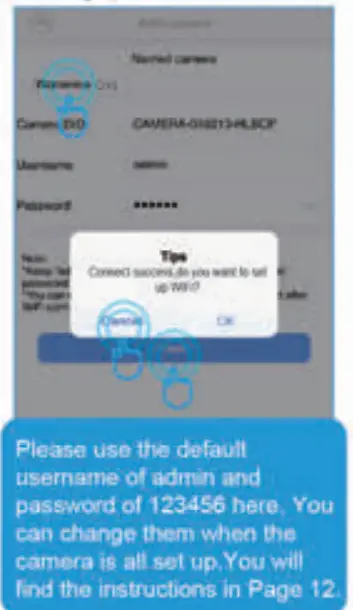 wansview Q1 1080p Full HD IP Camera - stting