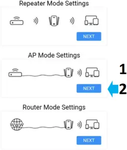 AC1200M - AP Mode 3 - 1