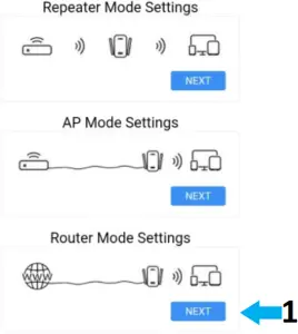 AC1200M - Router Mode 3 - 1