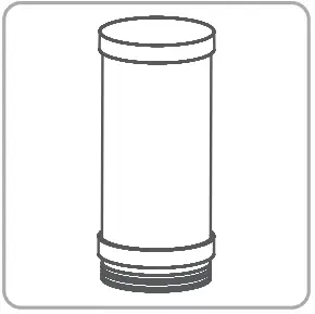 Midea Faucet Filtration Filter cartridge x1