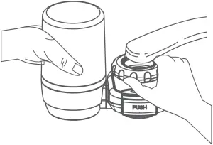 Midea Faucet Filtration Filter replacement 3