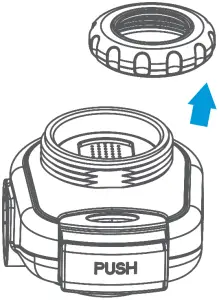 Midea Faucet Filtration Installation method 1