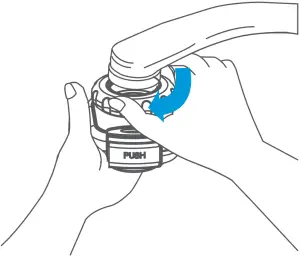 Midea Faucet Filtration Installation method type B 4