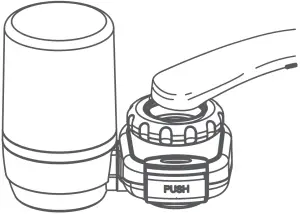 Midea Faucet Filtration Installation method type D 4