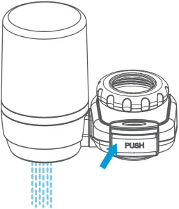 Midea Faucet Filtration Instructions for use Purified water