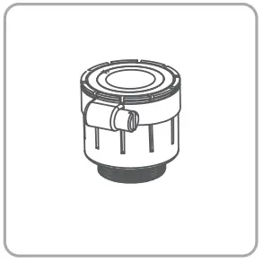 Midea Faucet Filtration Universal connector x1