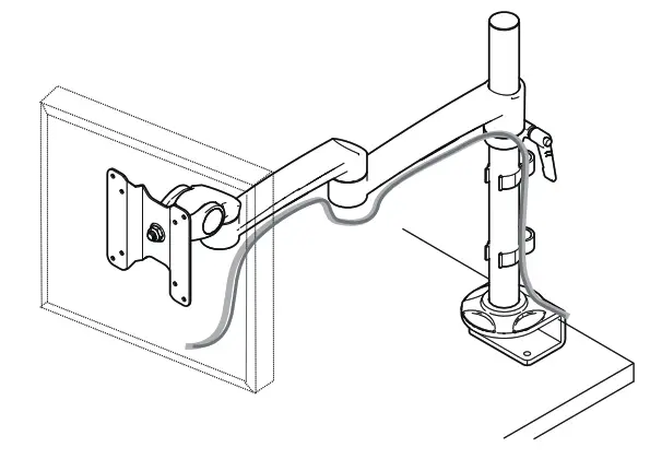 KONDATOR 438 LC15 Monitor Arm OSLO