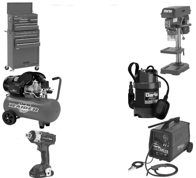 Clarke 6500671 17 Inch Wood Lathe- Products