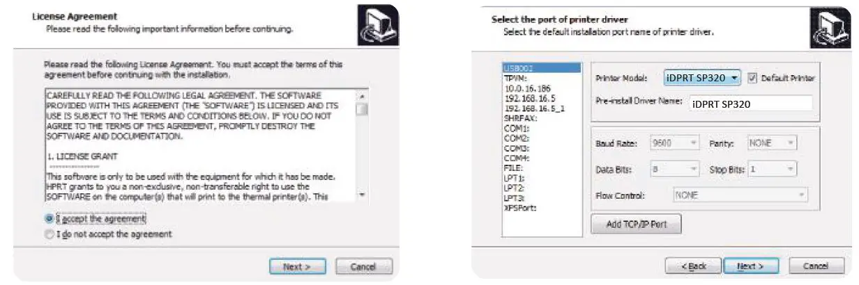 iDPRT SP320 Thermal Label Fig13