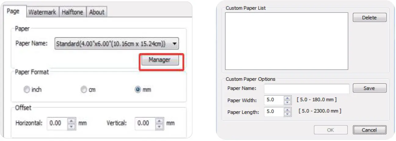 iDPRT SP320 Thermal Label Fig16