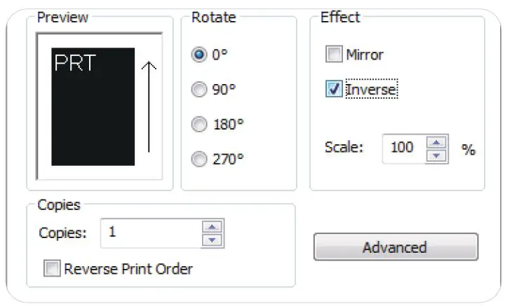 iDPRT SP320 Thermal Label Fig17