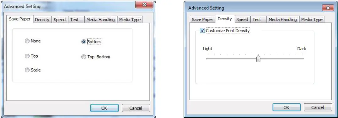 iDPRT SP320 Thermal Label Fig18