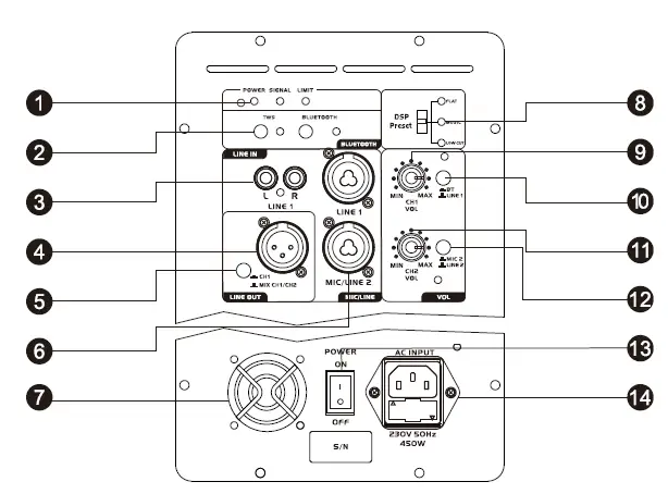 ProTech 400N-BT Portable Speaker 1