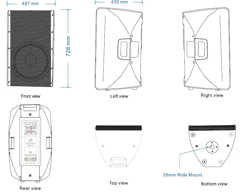 ProTech 400N-BT Portable Speaker 2