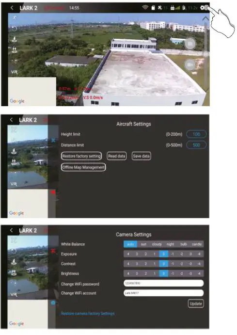 Wowitec H4817 Lark 2 4-Inch 2.4G Foldable Quadcopter with 4K Ultra HD WiFi Camera fig 10