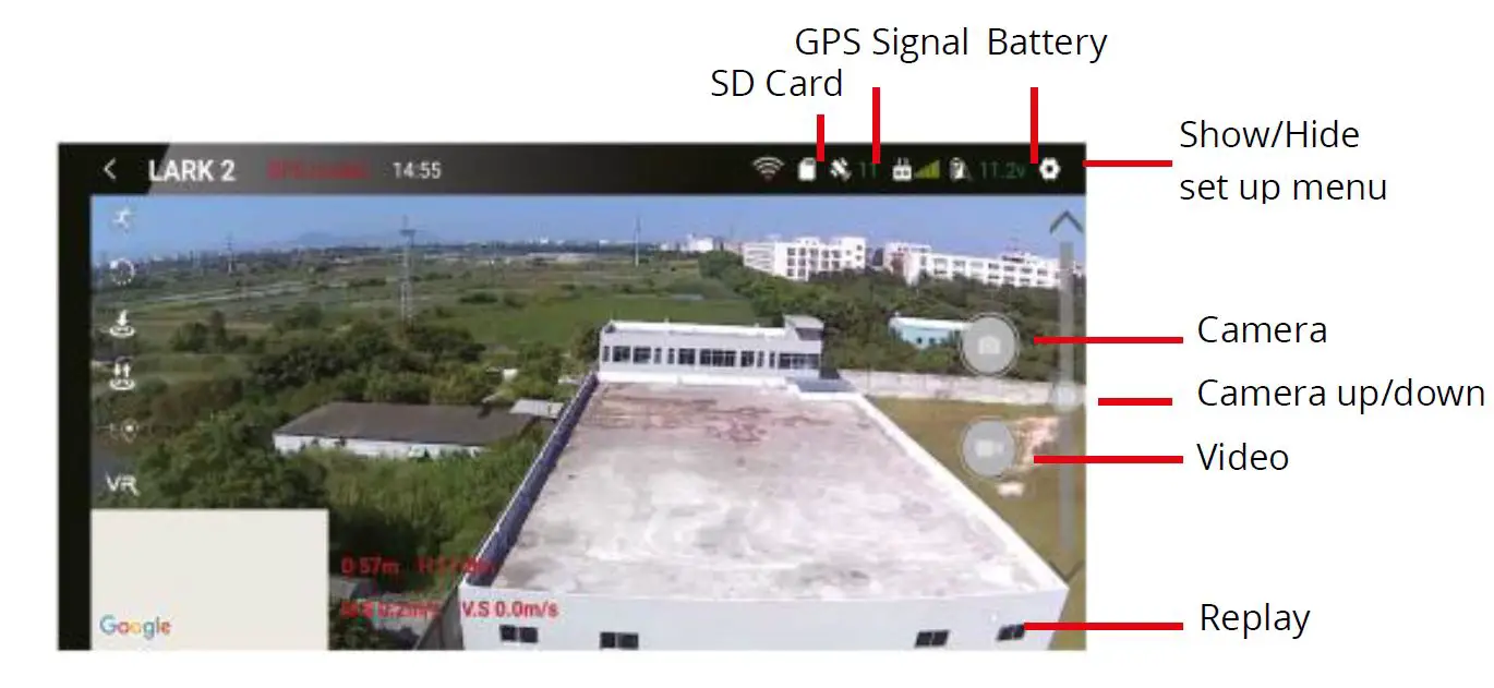 Wowitec H4817 Lark 2 4-Inch 2.4G Foldable Quadcopter with 4K Ultra HD WiFi Camera fig 3