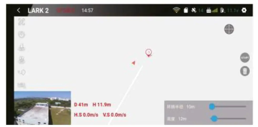 Wowitec H4817 Lark 2 4-Inch 2.4G Foldable Quadcopter with 4K Ultra HD WiFi Camera fig 7