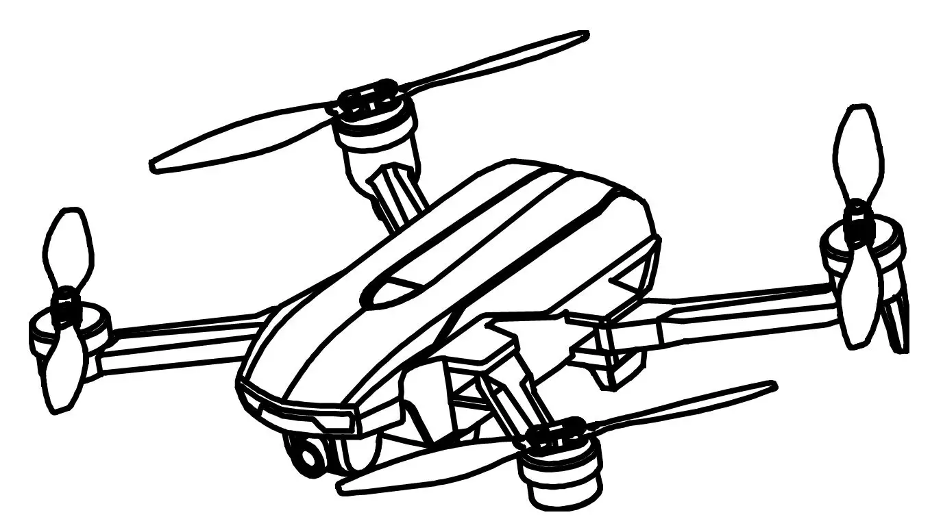 Wowitec H4817 Lark 2 4-Inch 2.4G Foldable Quadcopter with 4K Ultra HD WiFi Camera image