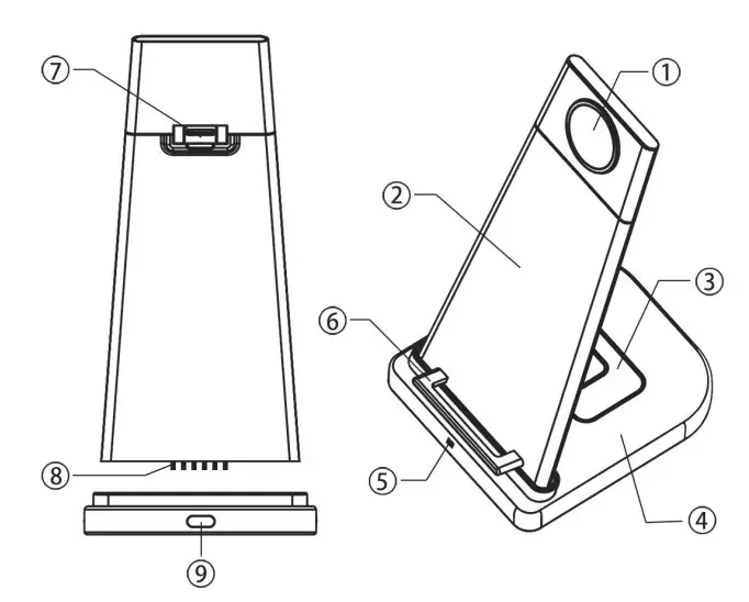 Dongguan Boxinda Electronic Technology B 12 3 in 1 Wireless Charger-