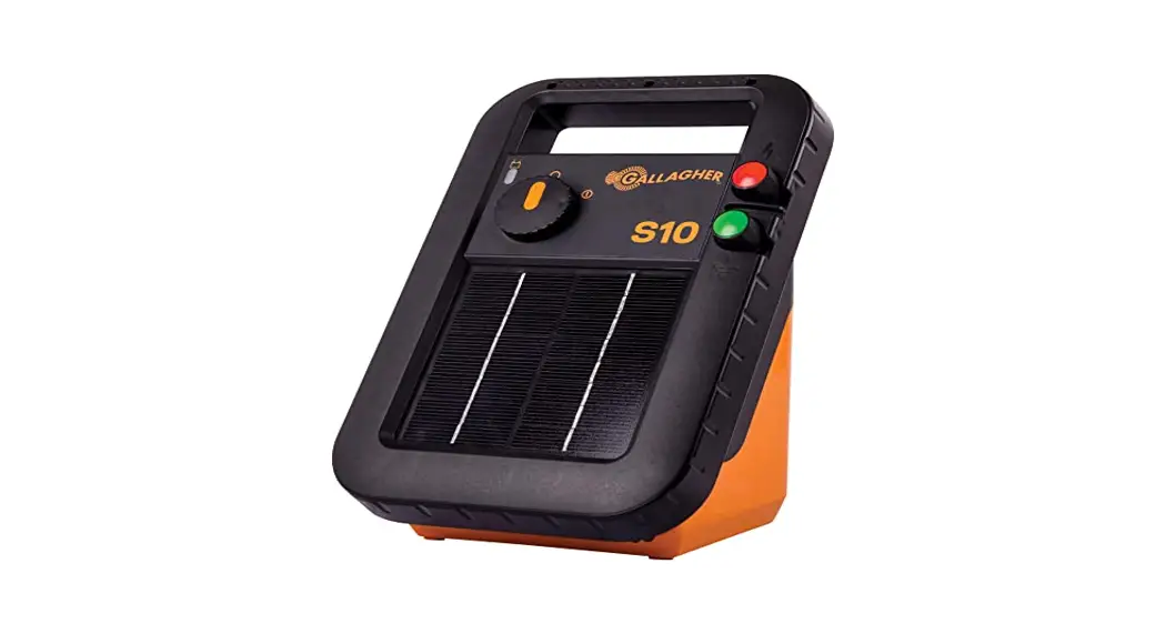 Gallagher S10 Portable Solar Fence Energizer Instructions