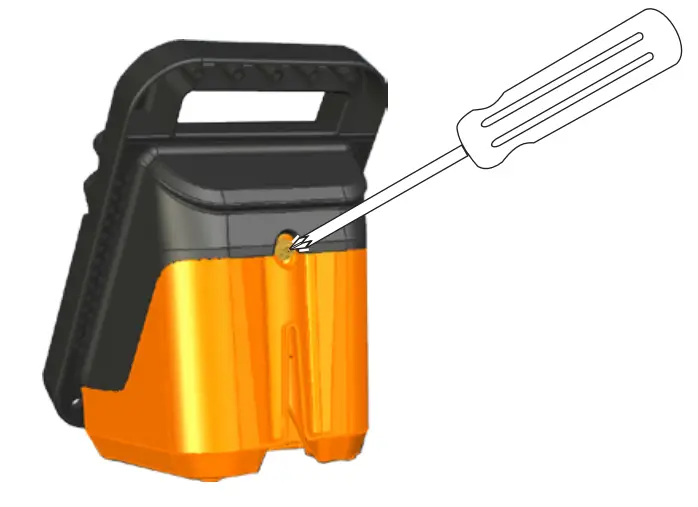 GALLAGHER S10 Portable Solar Fence Energizer - Open the energizer