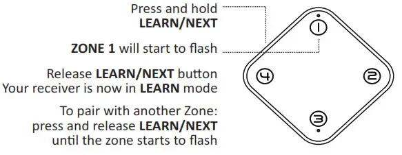GUARDLINE GL2000 Wireless Driveway Alarm - Pairing Your Sensor and Receiver 2
