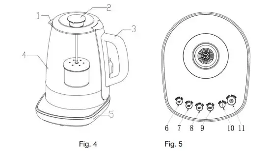 H Koenig TI600 Tea Maker Kettle - figure 2