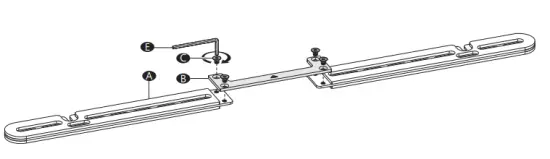 WALI-SON003-W-Sound-Bar-Wall-Mount-FIG-2