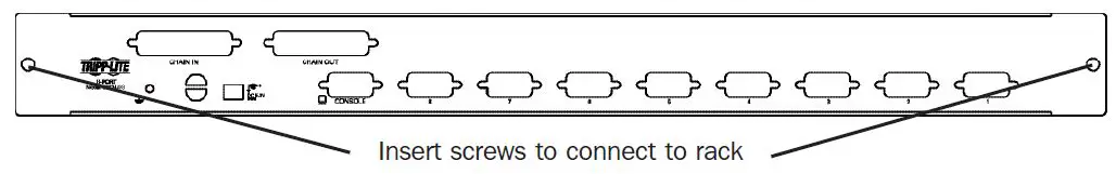 TRIPP LITE B020-U08-19-K NetDirector Console KVM Switch 8- or 16-Port or Rackmount KVM Switch 8-Port-2