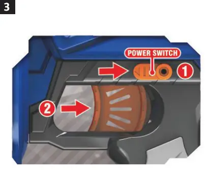 KAYOBA 002565 Foam Ball Gun - parts 3