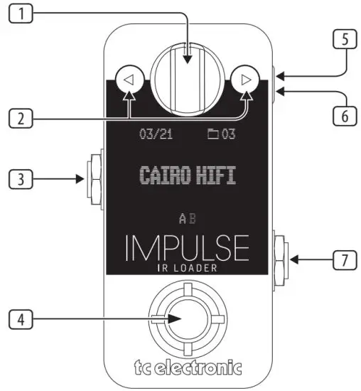 tc electronic Cairo Hifi Impulse IR Loader and Cabinet