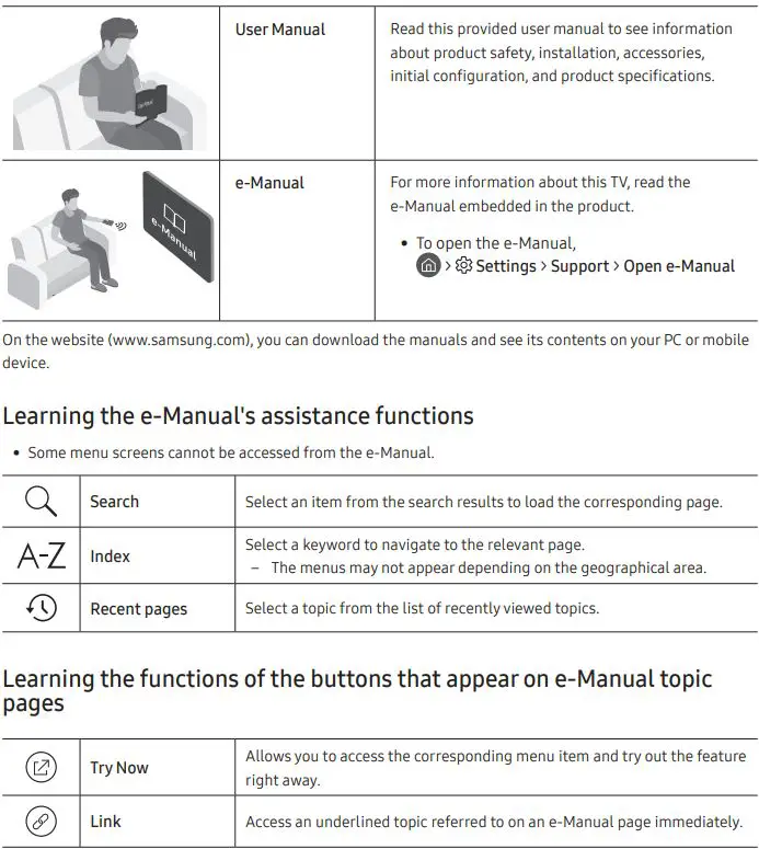 SAMSUNG Smart QLED TV - User Manual