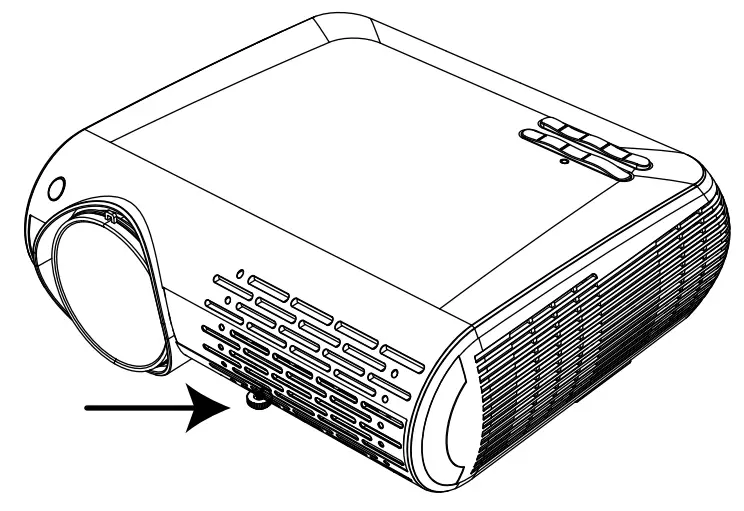 Yaber Y30 TFT LCG Projector - base