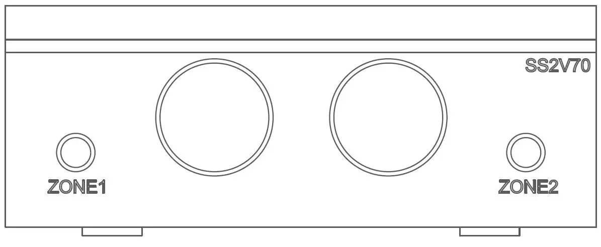 OSD AUDIO SS2V70-200W 2-Zone 70 Volt Speaker Selector-FIG3