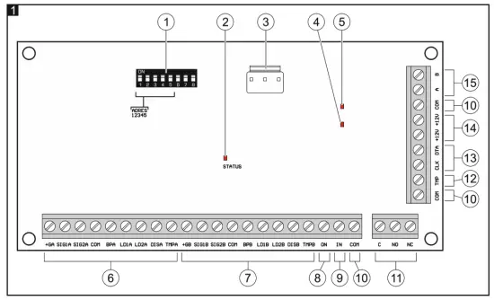 Satel INT R Universal Expander for Card