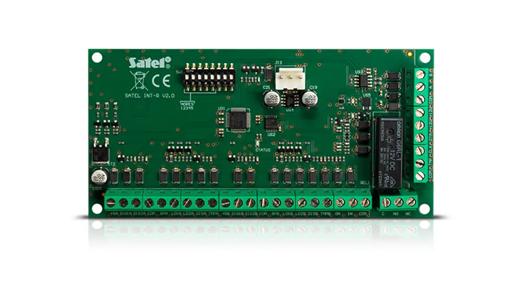 Satel Int-r Universal Expander For Card Instruction Manual