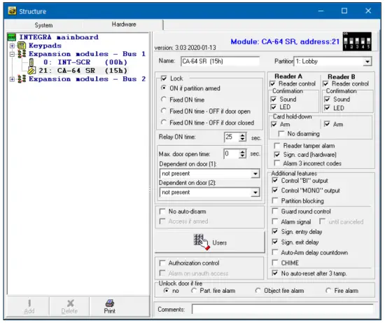 Satel INT R Universal Expander for Card - expander