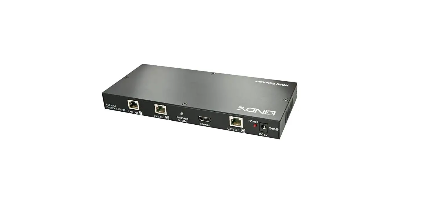Lindy 38262 70m Cat.6 4 Port Hdmi 4k60 Splitter Extender User Manual