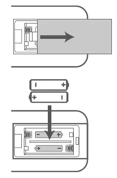 Replace the Remote Control Battery