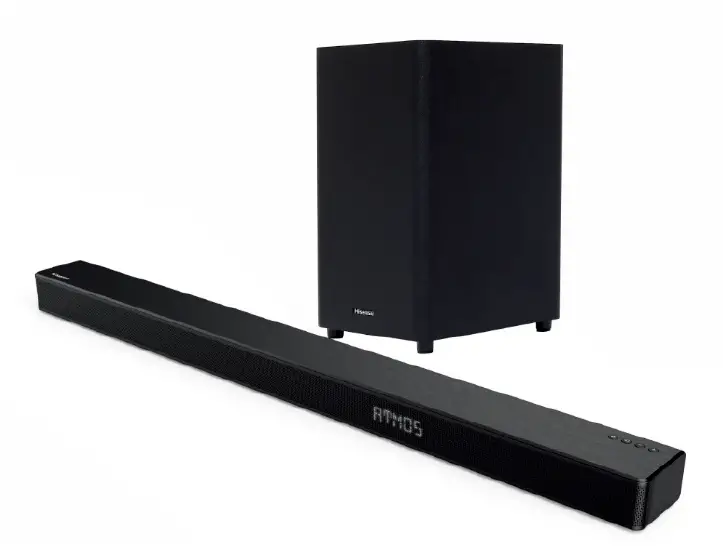 Hisense Hs312 3.1 Channel Soundbar With Wireless And Dolby Atmos User Manual