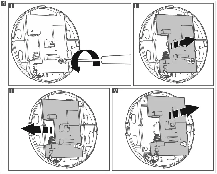 Satel MPB 300 Wireless Panic Button - button cover 3